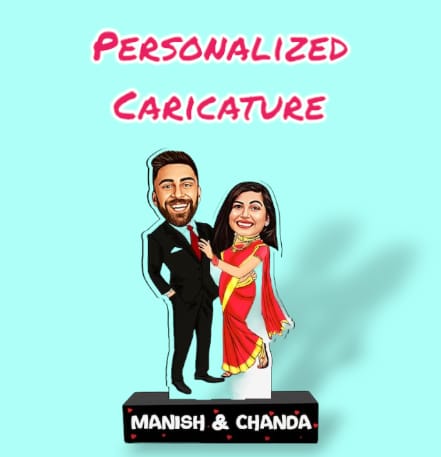 Personalized Cartoon Caricature from Photo – Custom Funny Gift