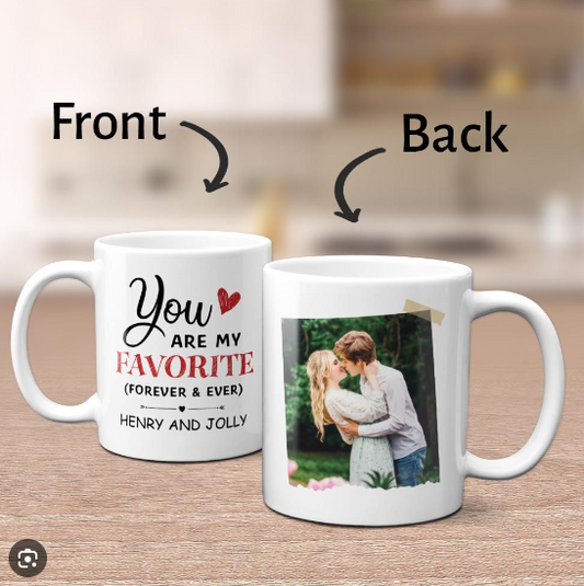 Personalized Photo Coffee Mug DFM02