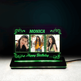 Personalized Birthday Acrylic LED Lamp | Multi-Color Remote Control Gift