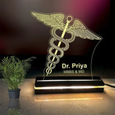 Personalized Doctor Gift LED Lamp | Bulk Corporate Hospital Appreciation Gift