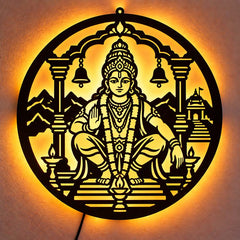 Ayyappa Swami LED Wall Decor