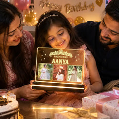 Personalized Women's Gift LED Lamp | For Sister, Mom, Girlfriend, Daughter